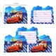 Carte de Style Cars Disney InPorter de ix Décoration DIY Cadeau Message Carte Postale