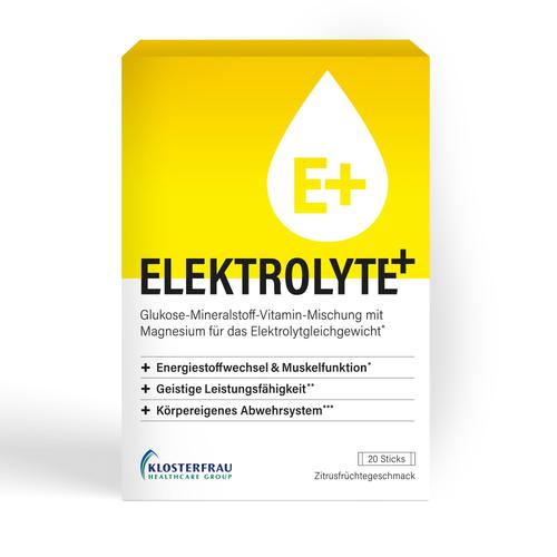 Elektrolyte+ Granulatsticks 20 St Granulat zur Herstellung einer Susp. zum Einnehmen