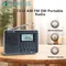 Radio FM AM SW Radio portatili AM FM batterie Radio a onde corte ricaricabili altoparlante