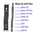Cavo Flex principale per Samsung Note 10 Lite Note 20 S10 Plus S20 Fe Ultra / Note 10 Plus 5G collegare la scheda madre al nastro dello schermo LCD