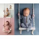 Baby Photography Props Handmade Wooden Swing Baby Bed Newborn Photo Accessories Photo Props Studio