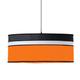 Suspension orange Ø 60 Hauteur 25cm