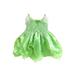 wybzd Toddler Baby Girl Butterfly Wings Dress Sleeveless Tulle Tutu Party Birthday Fairy Princess Dresses