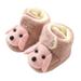 Baby Toddlers Girls Mid Calf Length Socks Antislip 1 Pair Sock Shoes Baby Boys Girls Shoes First Walking Shoes