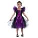 Tosmy Toddler Kids Baby Girl Clothes Magnificent Witch Black Gown Fancy Dress Up Party Tulle Dresses Kids Party Dress