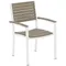 Oxford Garden Travira Tekwood Outdoor Armchair - Set of 4