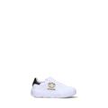 LOVE MOSCHINO Sneaker donna bianca/nera in pelle