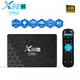 X98h pro android 12 smart tv box bt 4k 6k hdr 10 2g 16g 4g 32g 64g 1000m 2.4 & 5g wifi6 3d media