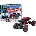 Revell 01032 Advent Calendar RC Crawler 4WD in 24 Days for a self-Built, Remote Controlled car, from 8 Years, Red/Blue