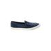 Cat & Jack Sneakers: Slip-on Platform Casual Blue Color Block Shoes - Kids Girl's Size 4