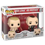 Funko The Undertaker & Brock Lesnar Two-Pack POP! Vinyl Figure Set