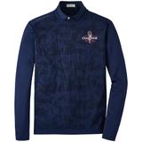 Men's Peter Millar Navy Texas Rangers 2023 World Series Champions Bond Elite Pullover Sweatshirt