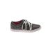 Vans Sneakers: Gray Print Shoes - Women's Size 6 - Almond Toe