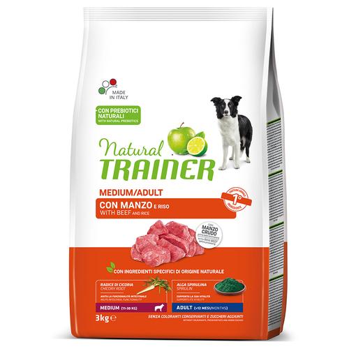3kg Nova Foods Trainer Natural Medium, Rind, Reis, Ginseng Hundefutter trocken