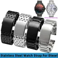 Stainless Steel Watch Strap for diesel DZ4316 DZ7395 7305 4209 4215 Men Metal Solid Wrist watchband