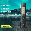 Warsun-Lampe de Poche LED Rechargeable Multifonctionnelle Torche Extérieure Portable Zoomable
