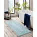 Eddie Bauer Logan Cotton Bath Rug 100% Cotton in Gray | 1 H x 22 W in | Wayfair USHS6D1173649