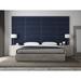 Orren Ellis Sapan Upholstered Solid Wood Panel Headboard Velvet in Blue | King | Wayfair 0DBAC0544F3F413BAFE76F285637F6EA