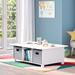 RiverRidge Home 6 Cubby Storage Activity Table Wood in White/Brown | Wayfair 02-165