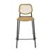 Joss & Main Karega 26.8" Patio Counter Stool in Brown | 38 H x 18.9 W x 20 D in | Wayfair 18470E13A389428B83961EAF742B509C