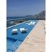 Wrought Studio™ Hael 5 piece In-Pool & Outdoor Chaise set in White | Wayfair E10EF60067A94FB2B0A933F3FDFB65AD