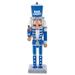 The Holiday Aisle® Bud Light Nutcracker Wood in Blue/Brown | 10.38 H x 3 W x 2.38 D in | Wayfair 62B96DAB2B9B411CAD8FD1B304EED4D0