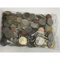 One Kilo of different coins. Vintage collectible coins