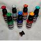 120x NEW Vallejo Paint Bottles XPRESS (clear bottles, security ring) - 3D Printed Dropper Colour Swatch Half Caps - 'Chalis' - Light Grey