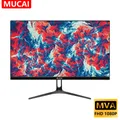 MUCAI 24 Inch Monitor Office Gaming Computer 75Hz Display FHD 1080P MVA Light Screen HDMI-compatible