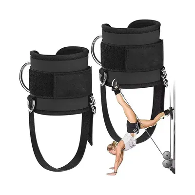 1PC Einstellbare Ankle Strap Bein Kraft Training Übung Sport Protector Ankle Brace Unterstützung Gürtel Fitness Gym Workout Ausrüstung