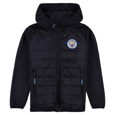 Manchester City Hybridjacke – Navy – Kinder Image
