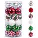 2.36 Inch Decorative Hanging Ornament Bulk for Xmas Holiday Party