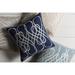 Decorative Korovou 20-inch Feather Down/Polyester Filled Throw Pillow