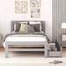 Modern Twin Size Platform Bed Frame with 2 Drawers