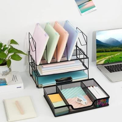 Desk organizer Black