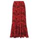 Joe Browns Damen Floral Wrap Front Tie Waist Maxi Skirt Baby Rock, Multi, 44