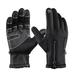 Men Women Winter Warm Thermal Fleece Bike Cycling Gloves for Touch Screen Waterproof Windproof Bicycle Full Finger Mitte