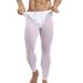 Tiqkatyck Mens Pants Clearance Mens Mesh Breathable Fitness Sraining Tight Pants High Elastic Cycling Pants Mens Workout Pants White M