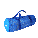 GSE Games & Sports Expert Large Mesh Duffel Bag with Zipper. Sport Equipment Scuba Bag for Sport Balls Team Practice Swimming Gear Diving Rafting Water Sports - Blue