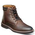 Florsheim Norwalk Plain Toe Lace Up Boot - Mens 9 Brown Boot Medium