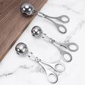 Meat ball Maker 3Pcs Stainless Steel Fish Ball Maker Meatball Rice Ball Clip Kitchen Cooking Tool