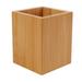 1pc Bamboo Pen Holder Pen Organizer Storage Basket Pen Display Holder for Home