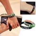WNG Freedom and Patriotism Silicone Bracelet Wristband Flag Bracelet Significant Silicone Bracelet Home Decoration 2Pc