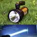 Super Bright Handheld Portable LED Spotlight USB Rechargeable Flashlight for Outdoor Long Shots Lamp