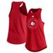 Women's adidas Red Louisville Cardinals Sideline Fashion Tank Top