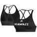 Women's adidas Black Hawaii Rainbow Warriors Sideline Ultimate Bra