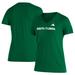 Women's adidas Green South Florida Bulls Sideline Blend Short Sleeve T-Shirt