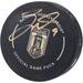 Jack Eichel Vegas Golden Knights Autographed Banner Raising Official Game Puck