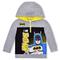 Toddler Gray Batman Graphic Pullover Hoodie