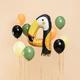 Toucan Bird Foil Balloon Number 4 | 4th Birthday Decoration Helium Air Gift